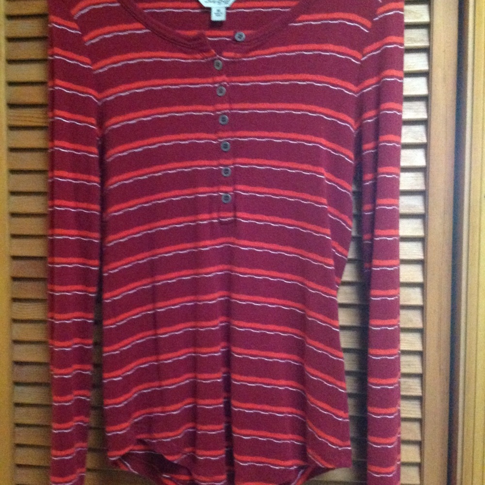 Lucky Brand Long Sleeve Button Front Shirt